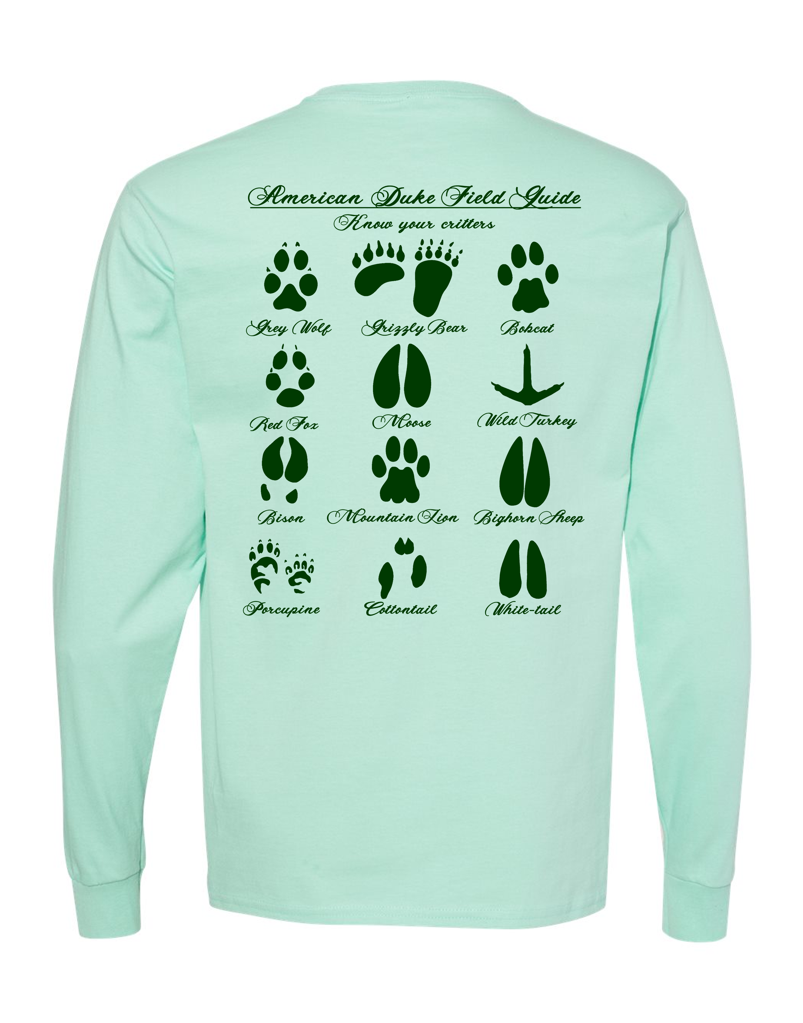 American Duke Apparel Company The Field Guide - Long Sleeve — main product shot