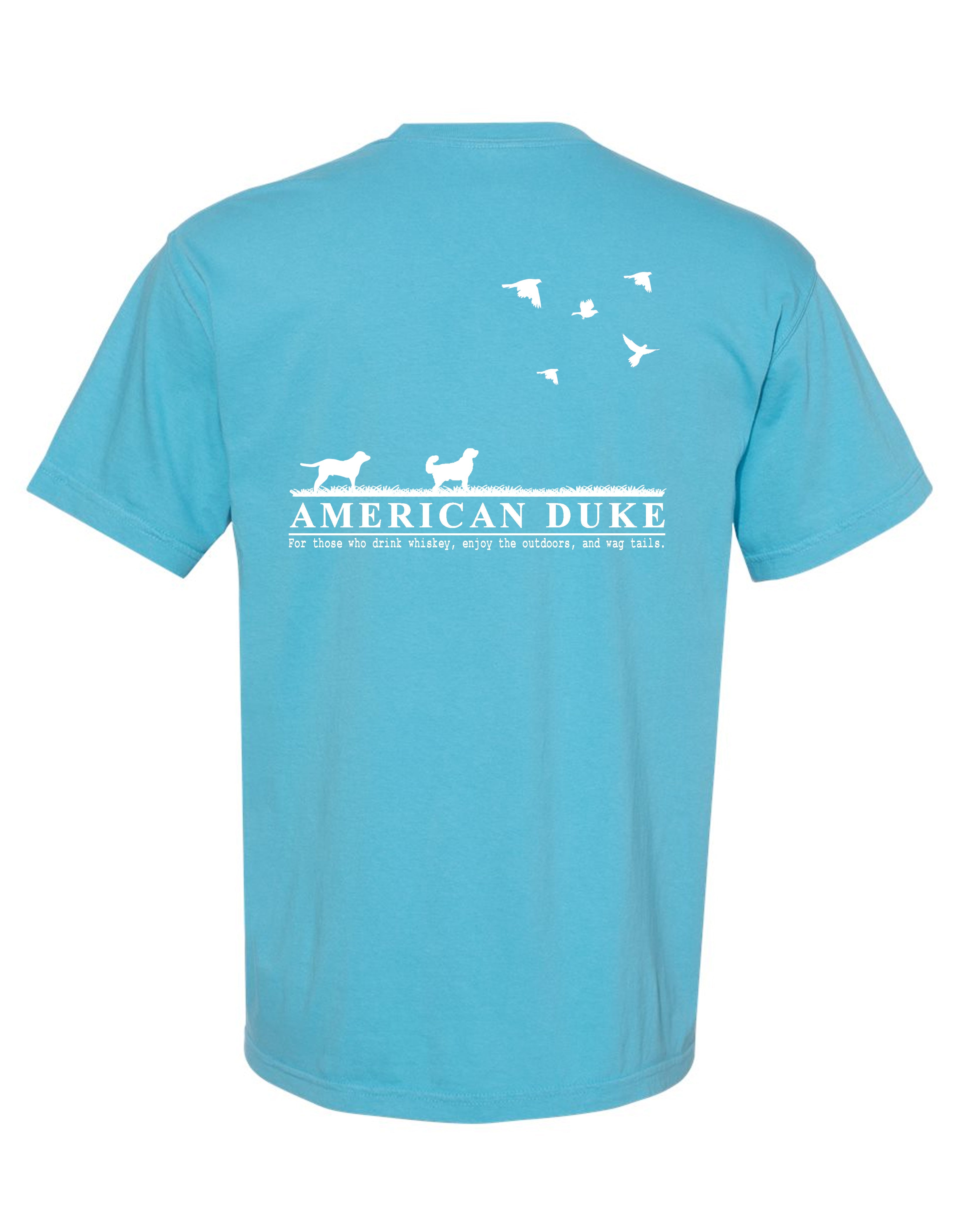 American Duke Apparel Company American Duke Signature T-Shirt - Sky Blue — main product shot