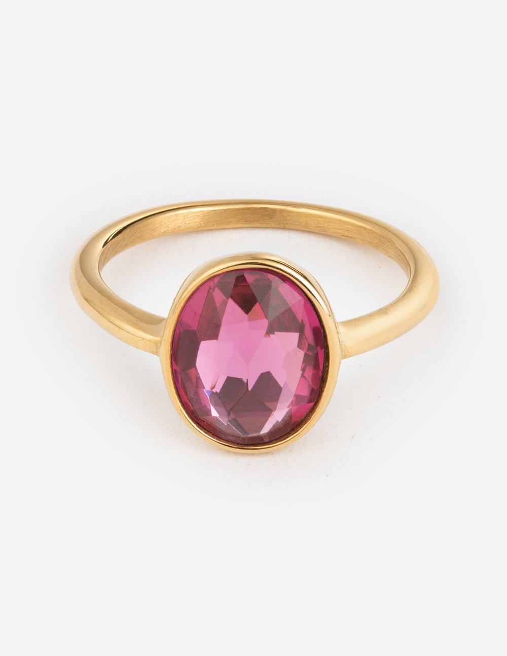 Elevated Faith Amethyst Gemstone Ring — main product shot