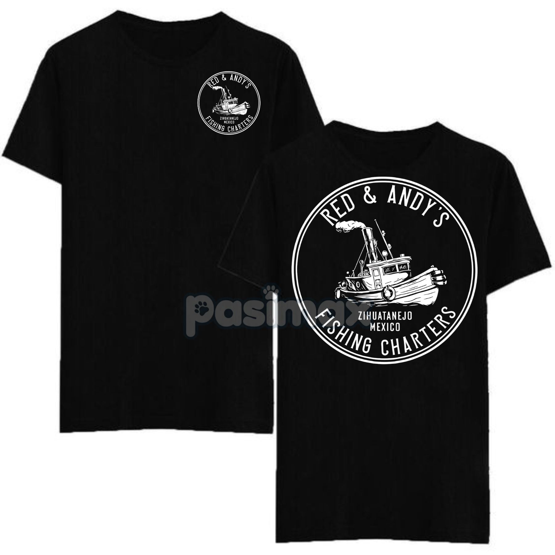 Pasimax Andy and Red's Boat Repair T-Shirt — main product shot