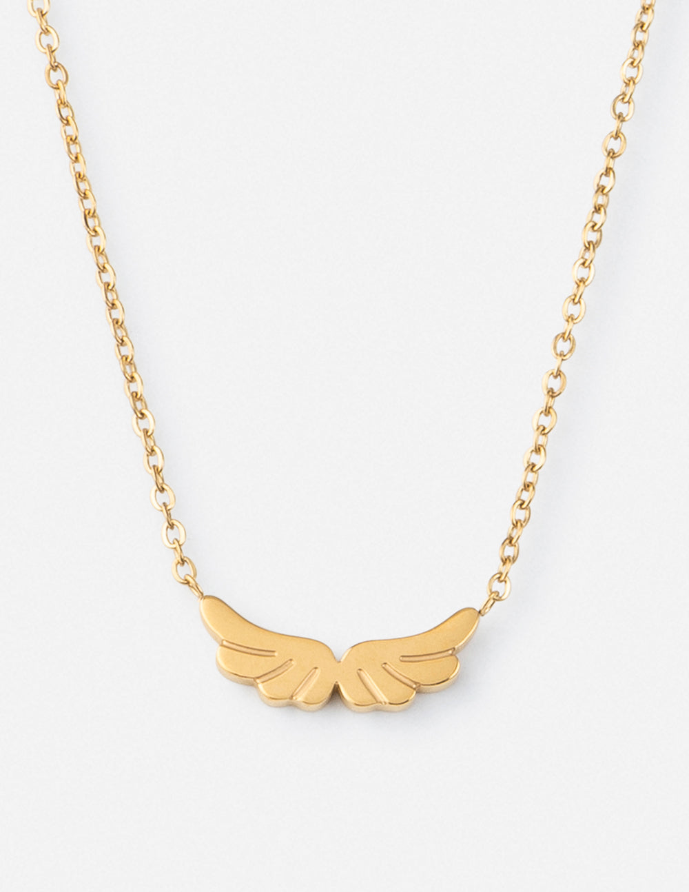 Elevated Faith Angel Wings Necklace — main product shot