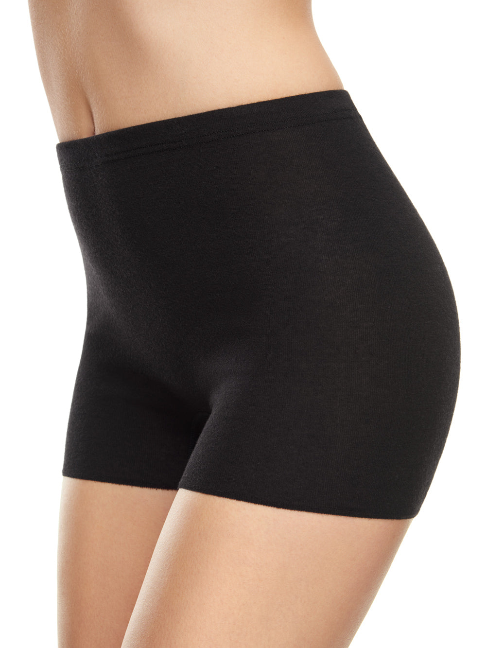 Silverlyne Angora and Silk | Base layer short shorts (Women's) — detail close-up