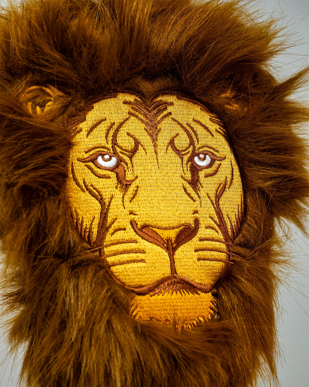 Pins and Aces Lion Driver Cover — comparison shot