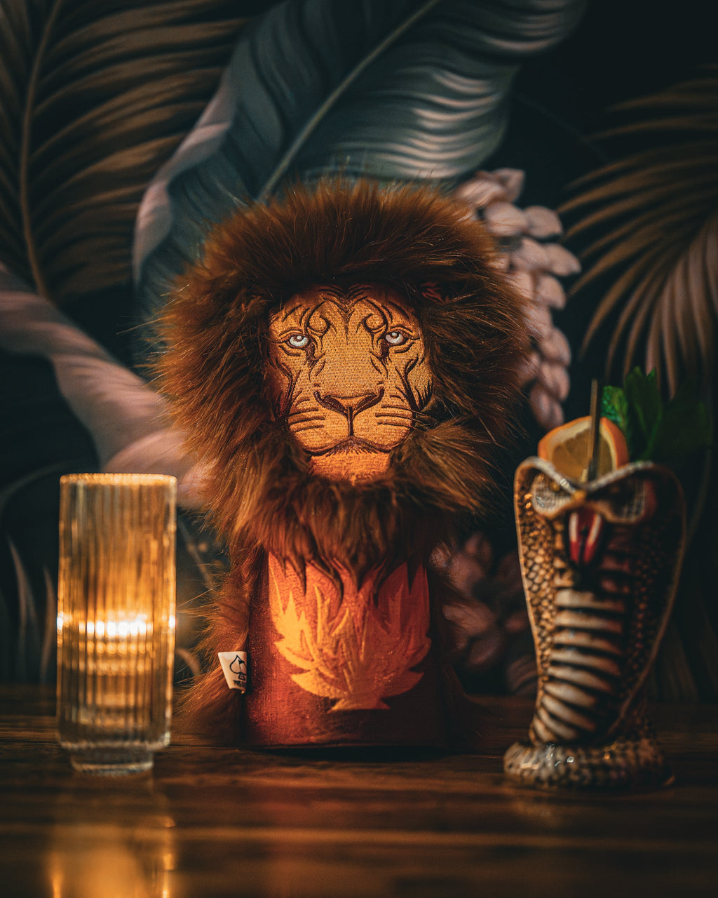Pins and Aces Lion Driver Cover — packaging