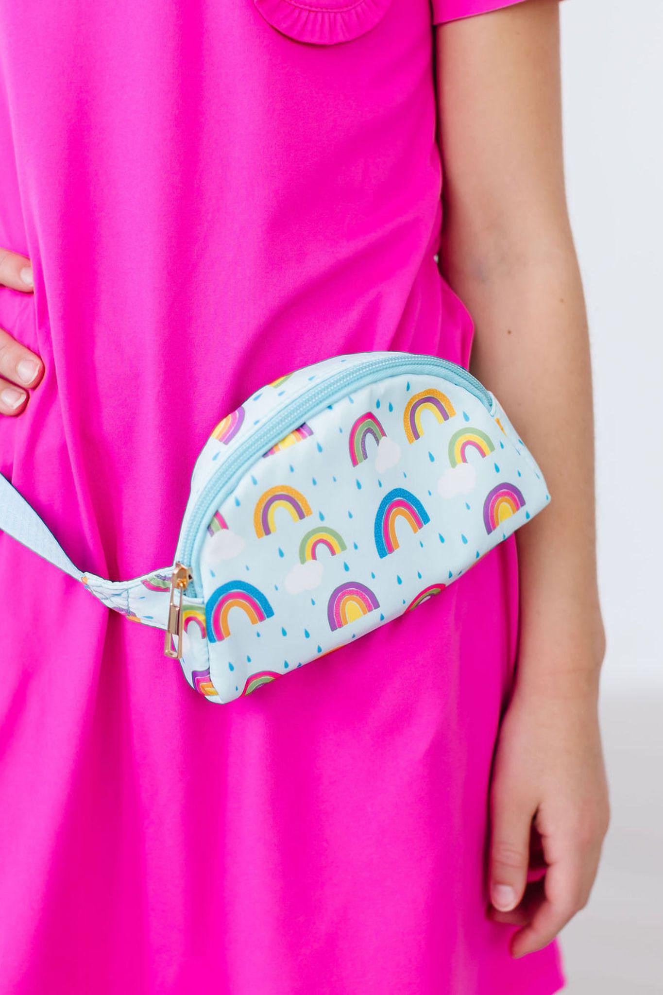 Mila & Rose ® April Showers Belt Bag — lifestyle context