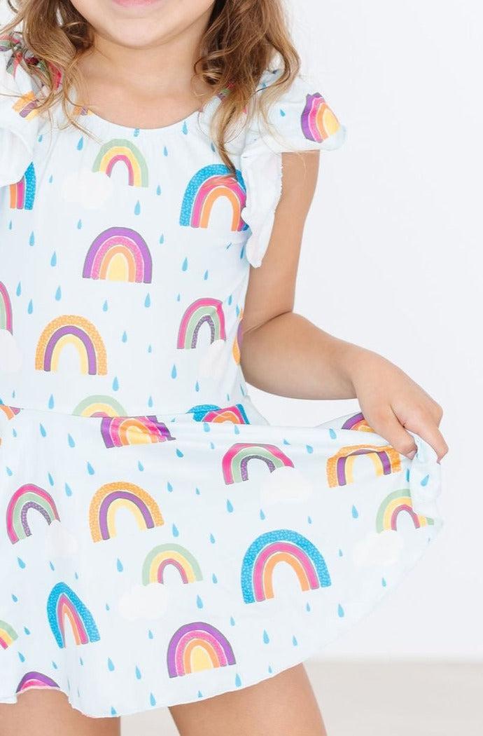 Mila & Rose ® April Showers S/S Twirl Leotard — lifestyle context
