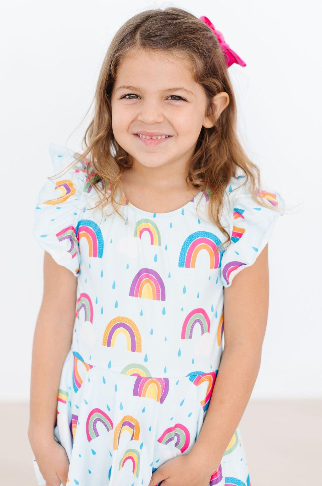 Mila & Rose ® April Showers S/S Twirl Leotard — back view