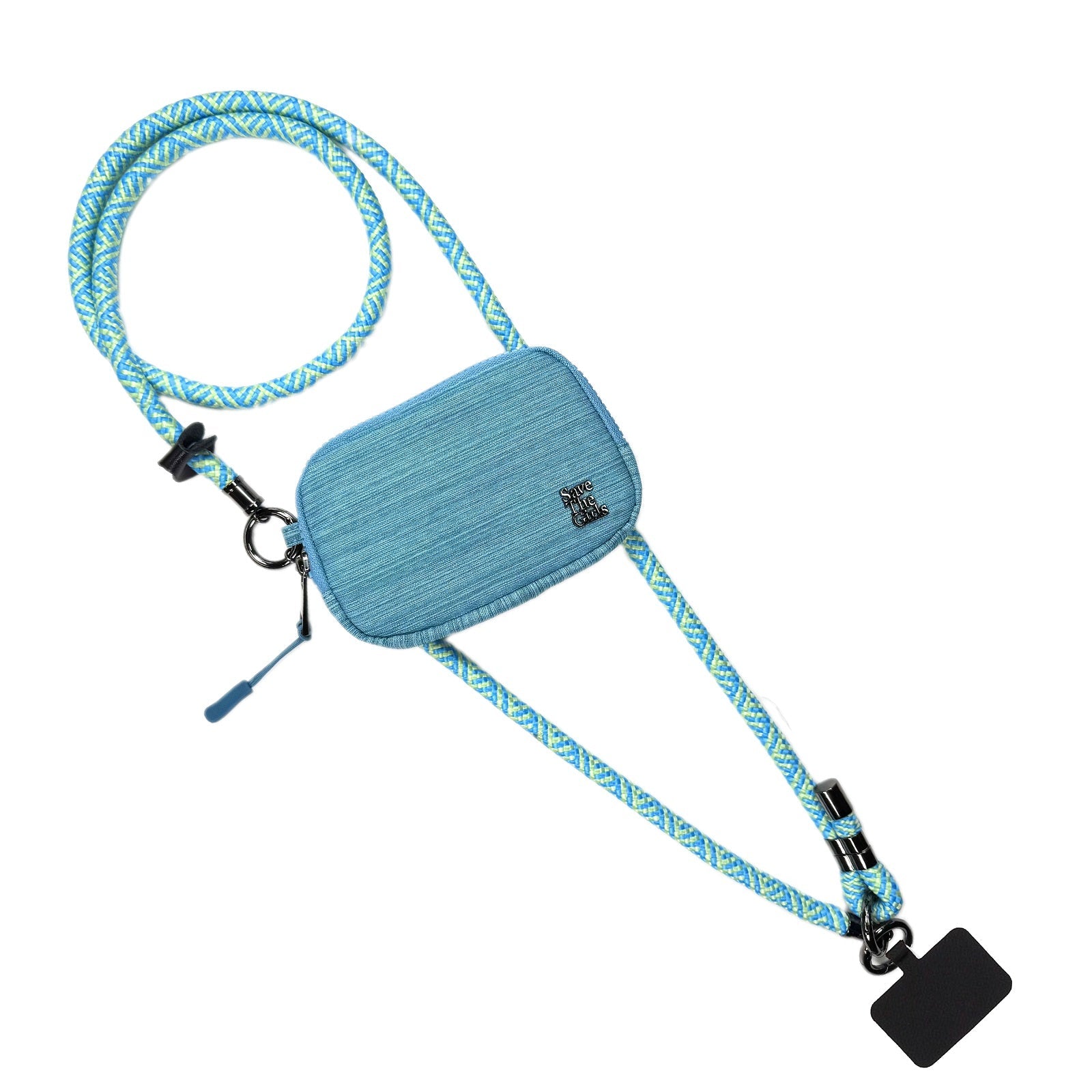 SaveTheGirls Active Crossbody w/RFID Pouch Single Rope — packaging
