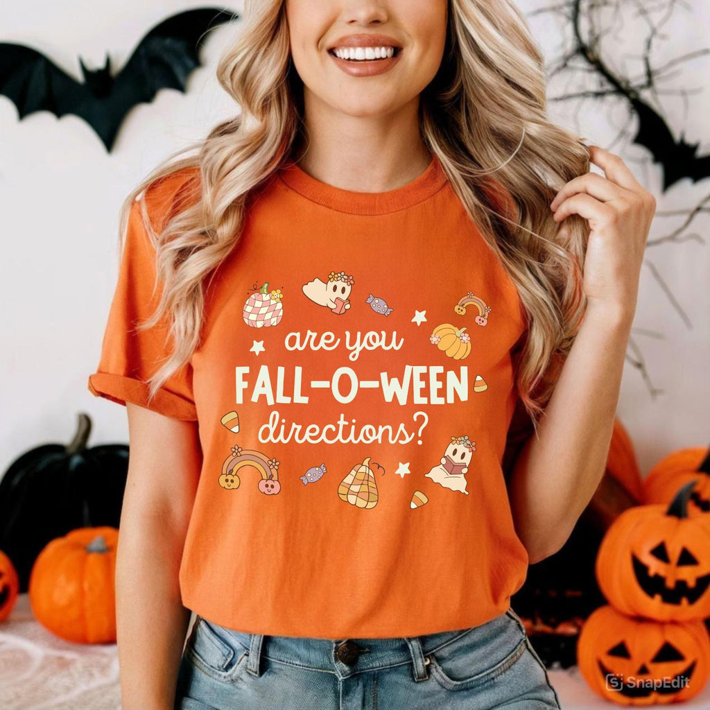 Pasimax "Are You Fall-O-Ween Directions?" Shirt — main product shot