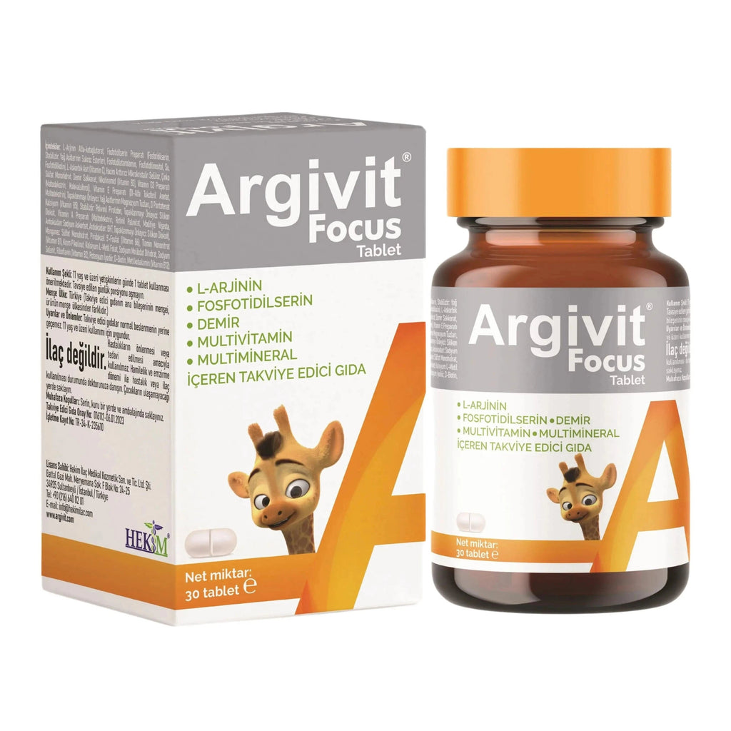 Argivit Focus 30 Tablet - Cognitive Boost | 30 Tablets