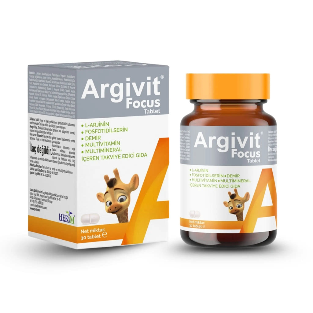 Argivit Focus 30 Tablet - Cognitive Boost | 30 Tablets