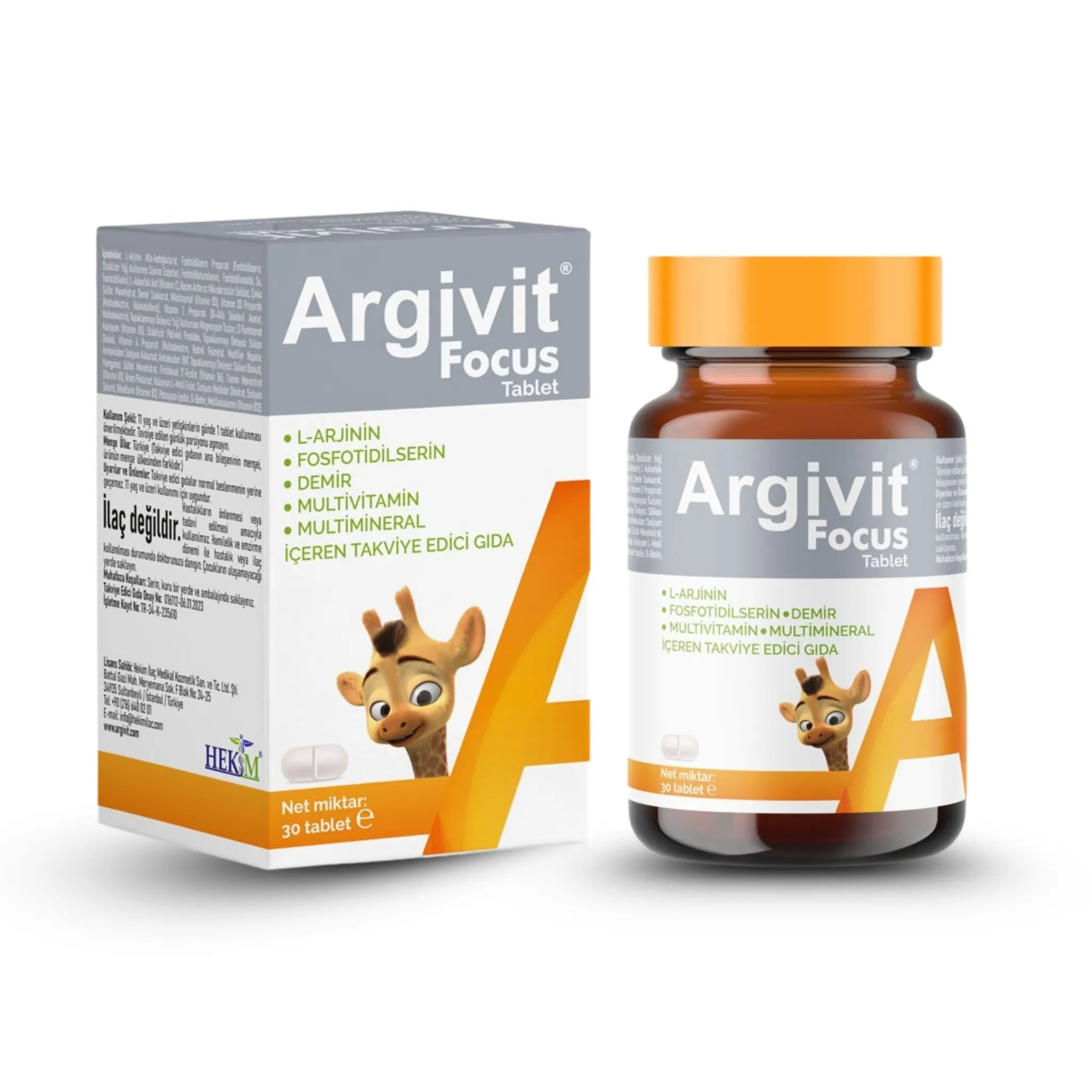Argivit Focus 30 Tablet - Cognitive Boost | 30 Tablets