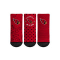 Rock 'Em Socks Rock 'Em Socks Arizona Cardinals - Number 1 Fan 3-Pack (Toddler) — main product shot