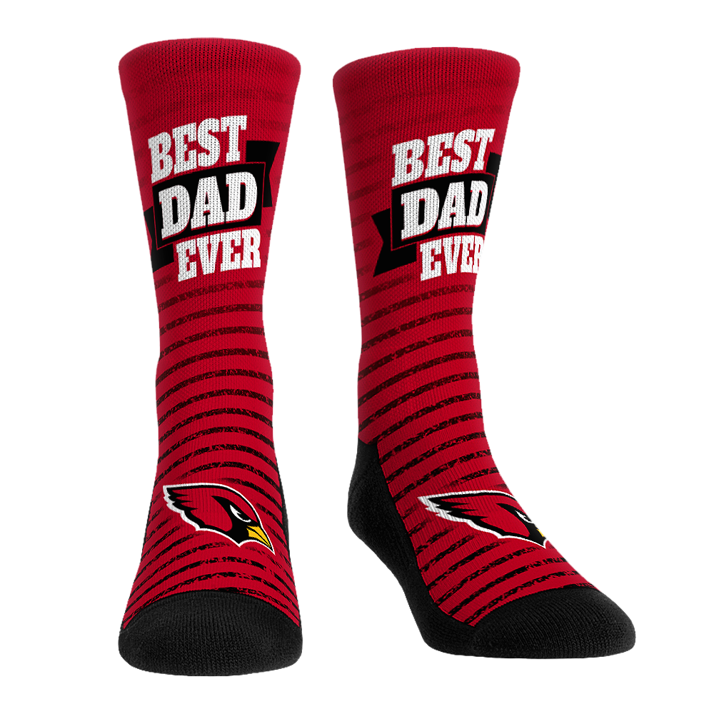 Rock 'Em Socks Rock 'Em Socks Arizona Cardinals - Best Dad Ever — main product shot