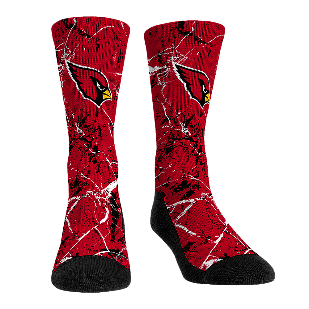 Rock 'Em Socks Rock 'Em Socks Arizona Cardinals - Cracked Marble — main product shot