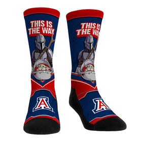 Rock 'Em Socks Arizona Wildcats - Star Wars  - This is the Way