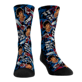 Rock 'Em Socks Army of Darkness - Ash All-Over