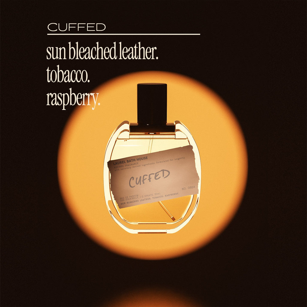 Laurel Bath House Cuffed Eau de Parfum — detail close-up