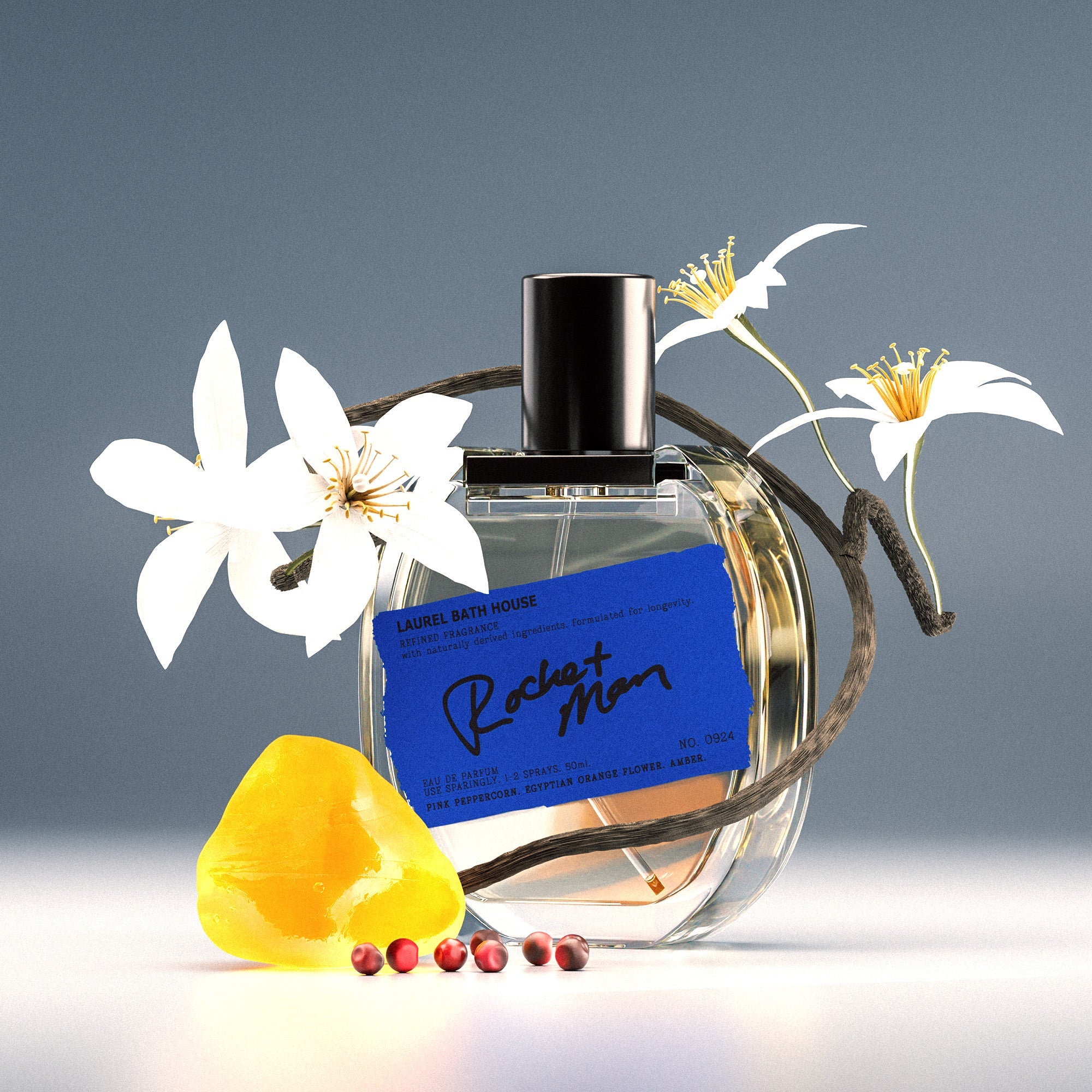 Laurel Bath House Rocket Man Eau de Parfum — back view