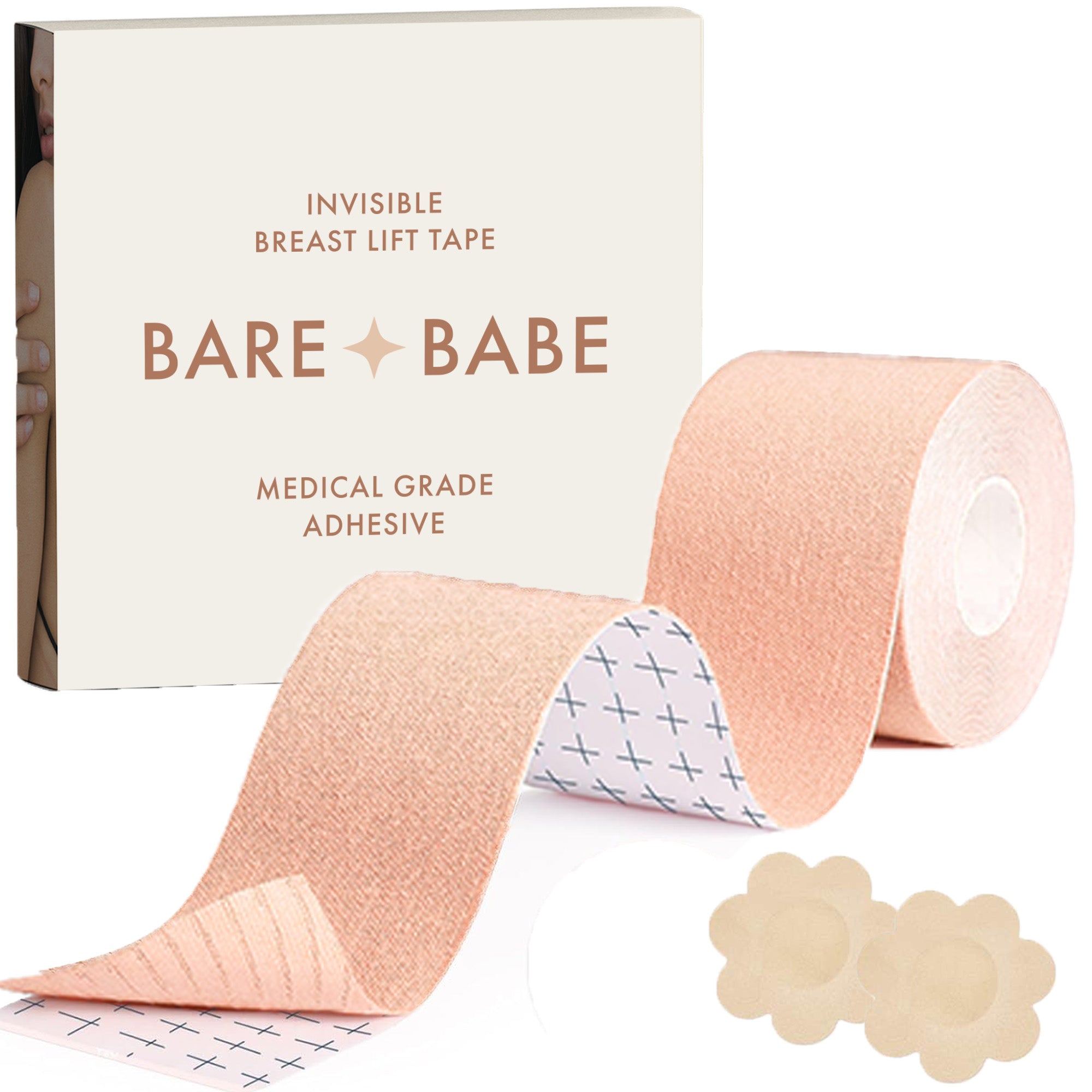 Bare Babe Boob Tape Kit — packaging or label