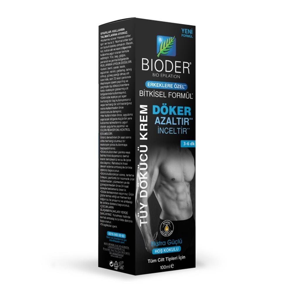 Bioder Hair Removal Cream For Men 100ml