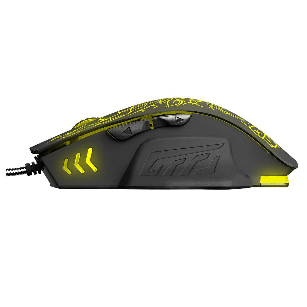 Everest SM-700 Wired Gaming Mouse - Customizable DPI, Optical Sensor, Black