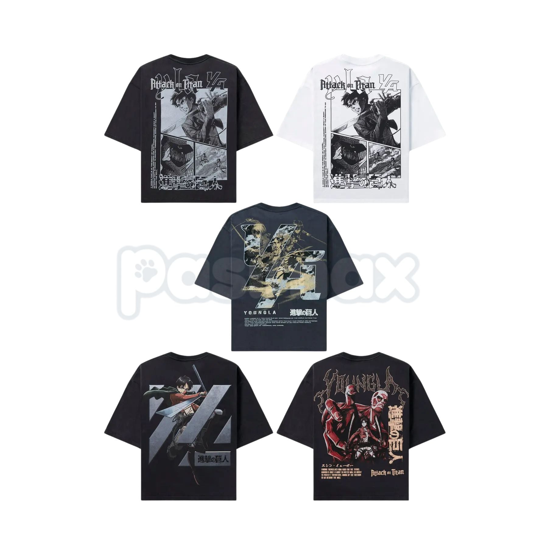 Pasimax Attack on Titan Anime T-Shirt (Shiganshina) - Titans Horror Graphic Tee, Themed AOT Fan Apparel, Freedom Seeker Gift 