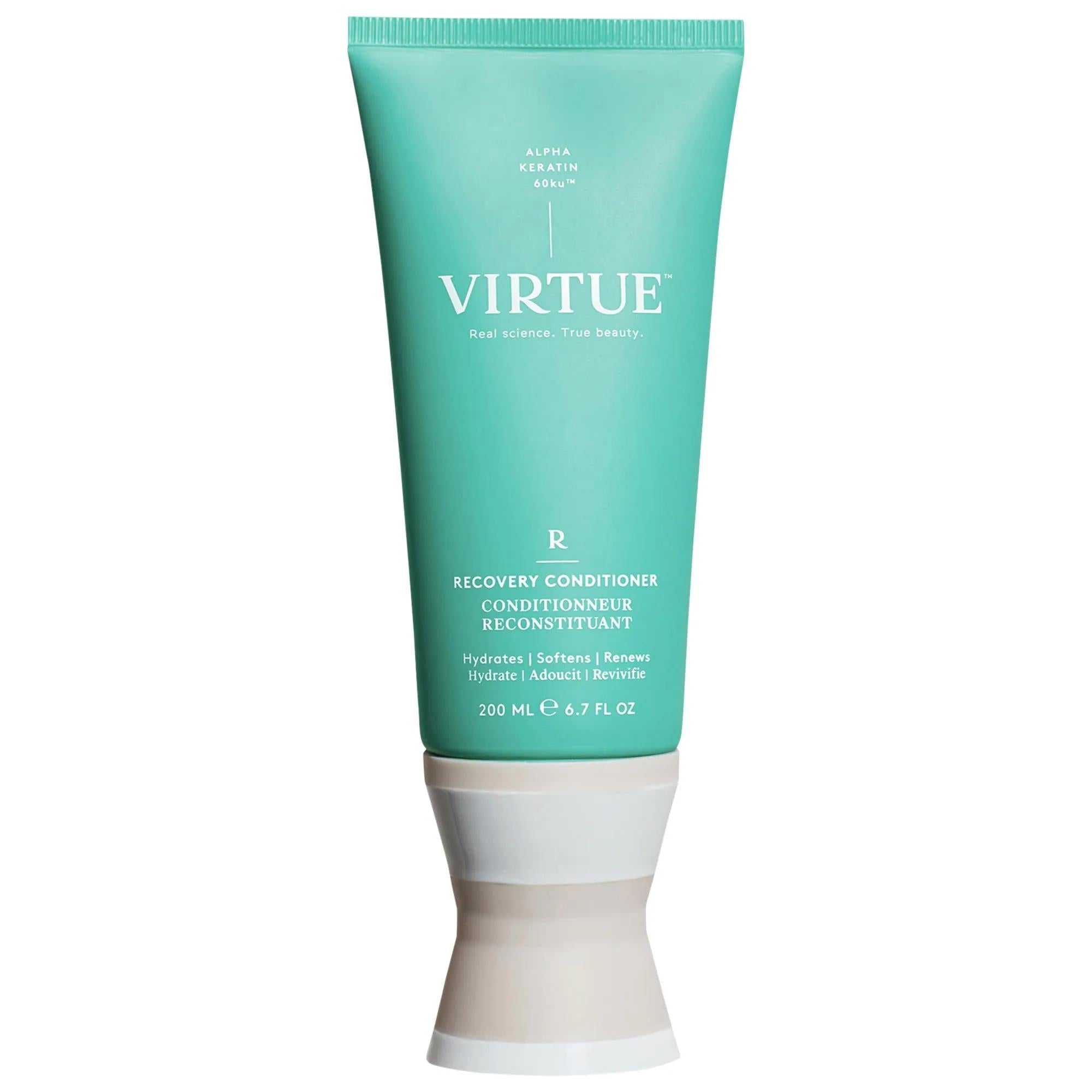 Virtue Hydrating Recovery Conditioner for Dry, Damaged & Colored Hair - Sulfate-Free, Vegan & Cruelty-Free