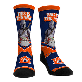 Rock 'Em Socks Auburn Tigers - Star Wars  - This is the Way