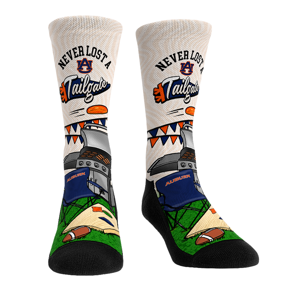 Rock 'Em Socks Rock 'Em Socks Auburn Tigers - Never Lost a Tailgate — main product shot