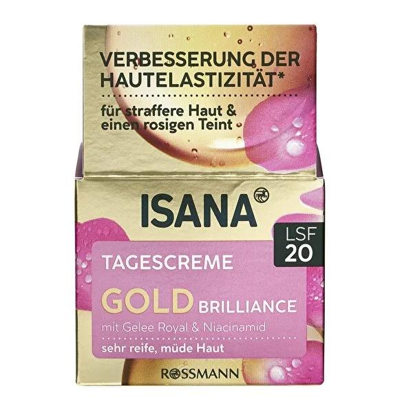 Isana Anti-Aging Day Cream with SPF20 - Nourishing Mature Skin Moisturizer for Women and Men 60+