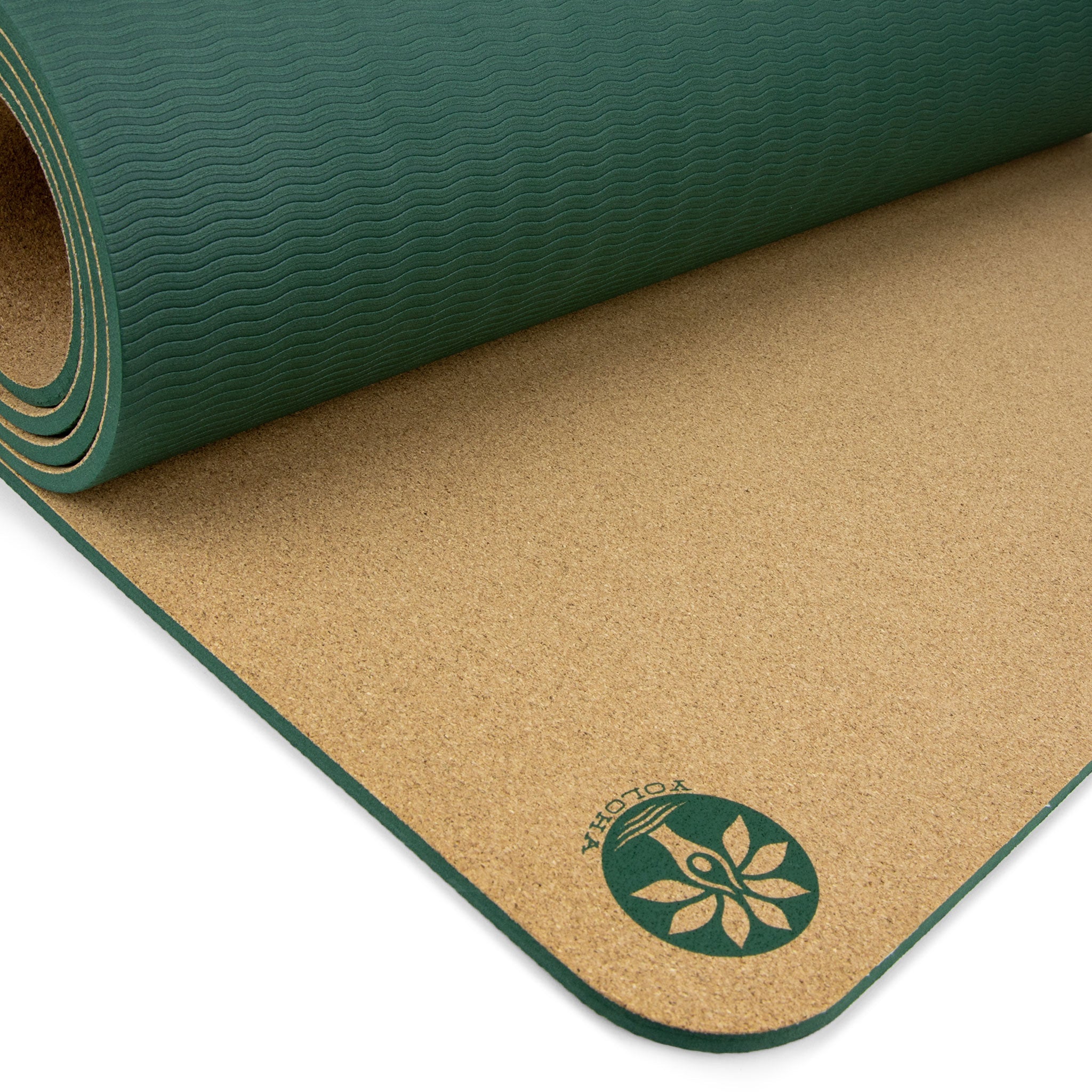 Blossom Aura Cork Yoga Mat – Yoloha Yoga, view 2
