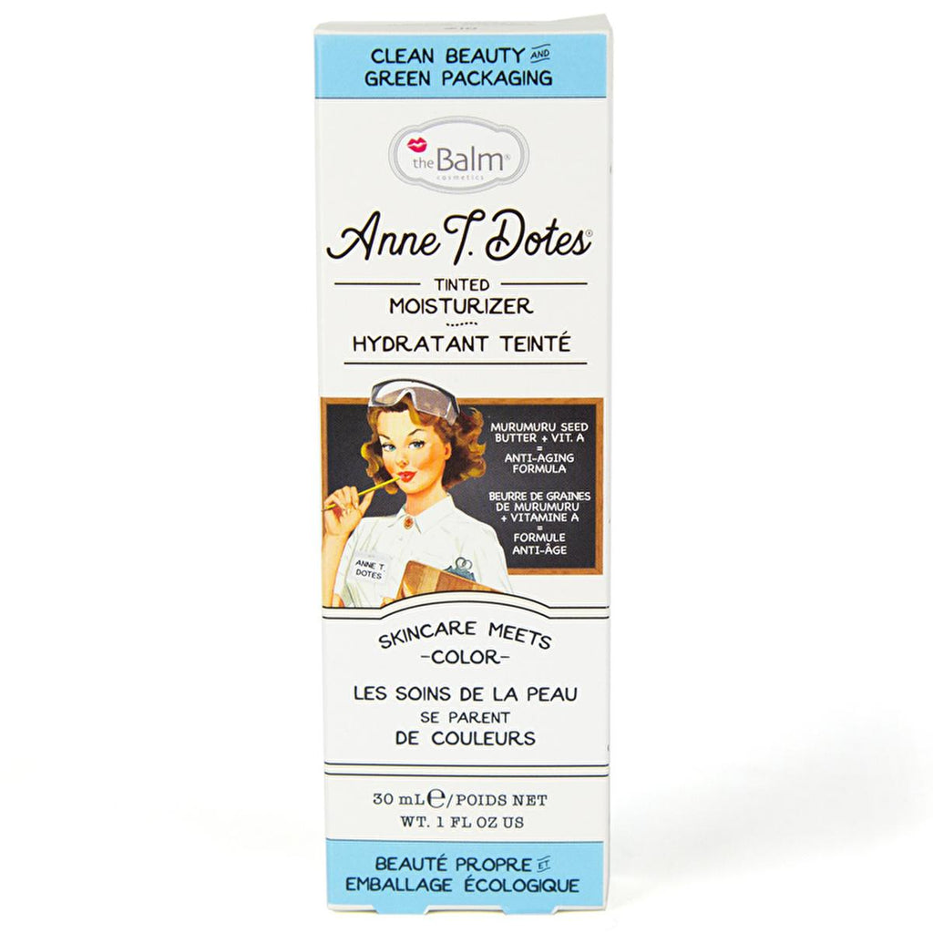 theBalm Anne T. Dotes Moisturizing Foundation - Hydrating, Medium Coverage Foundation with Organic Murumuru Oil