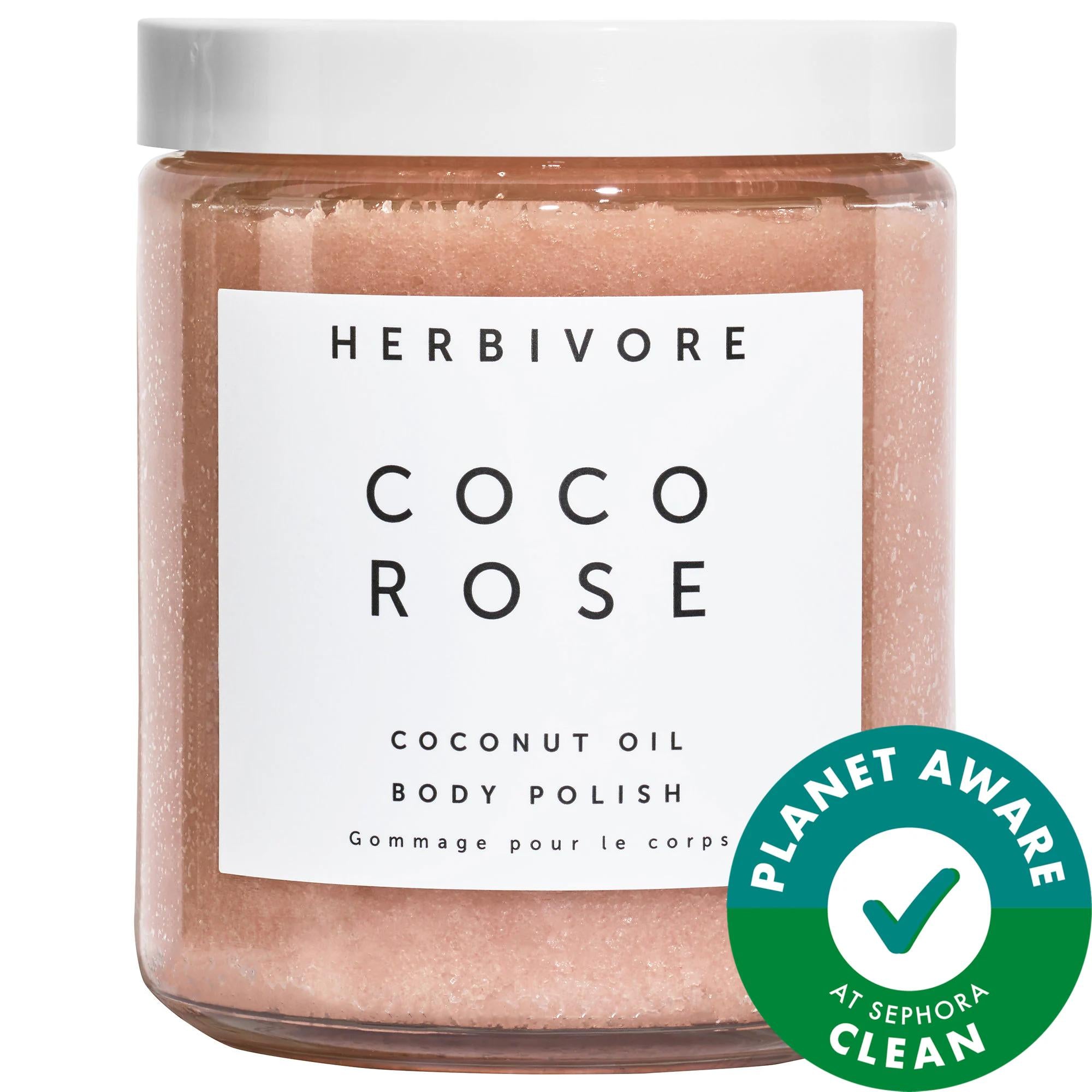 Coco Rose Exfoliating Body Scrub - Vegan, Cruelty-Free, Moisturizing Body Care with Coconut Oil