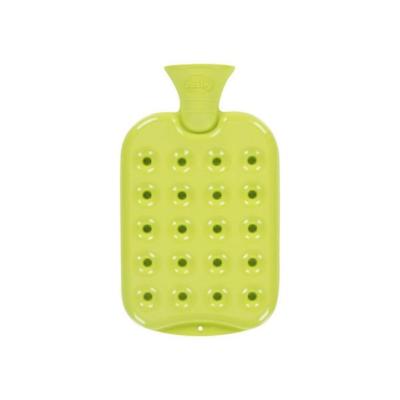 Fashy Green Honeycomb Hot Water Bottle 1.2 Lt - Relief from Menstrual Cramps and Muscle Pain
