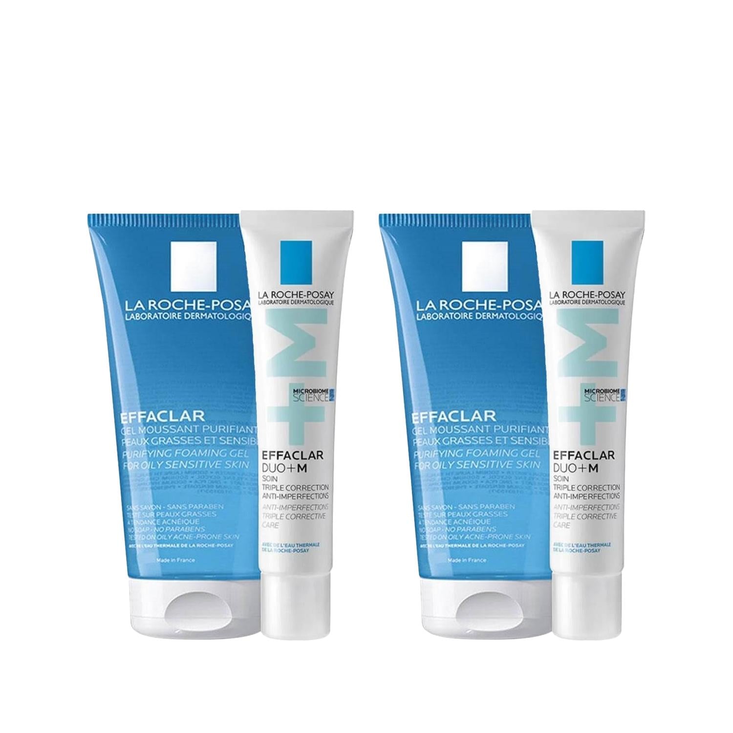 La Roche-Posay Effaclar: Acne Skincare Set for Clear Skin | Blemish Treatment & Trial Kit
