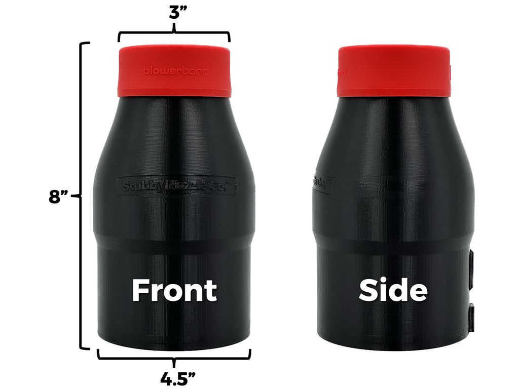 STUBBY® Car Drying Nozzle for Milwaukee M18 FUEL Gen I & II Single Battery Leaf Blowers (2724-20 & 2728-20) – Stubby Nozzle C