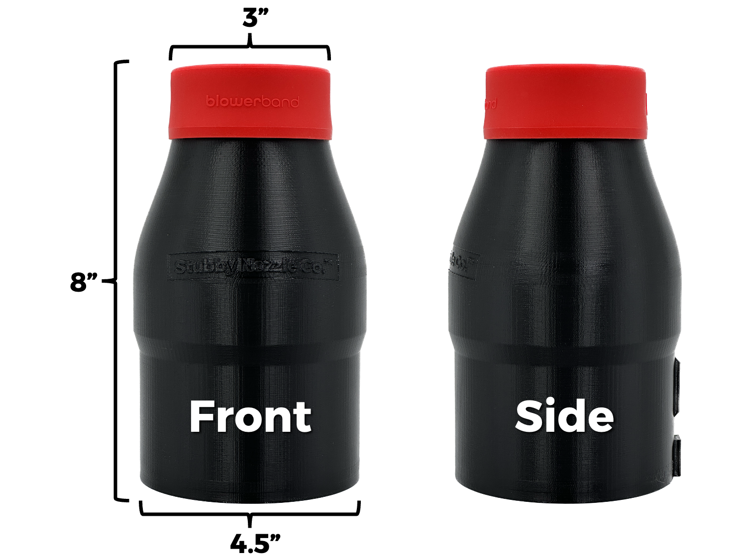 STUBBY® Car Drying Nozzle for Milwaukee M18 FUEL Gen I & II Single Battery Leaf Blowers (2724-20 & 2728-20) – Stubby Nozzle C