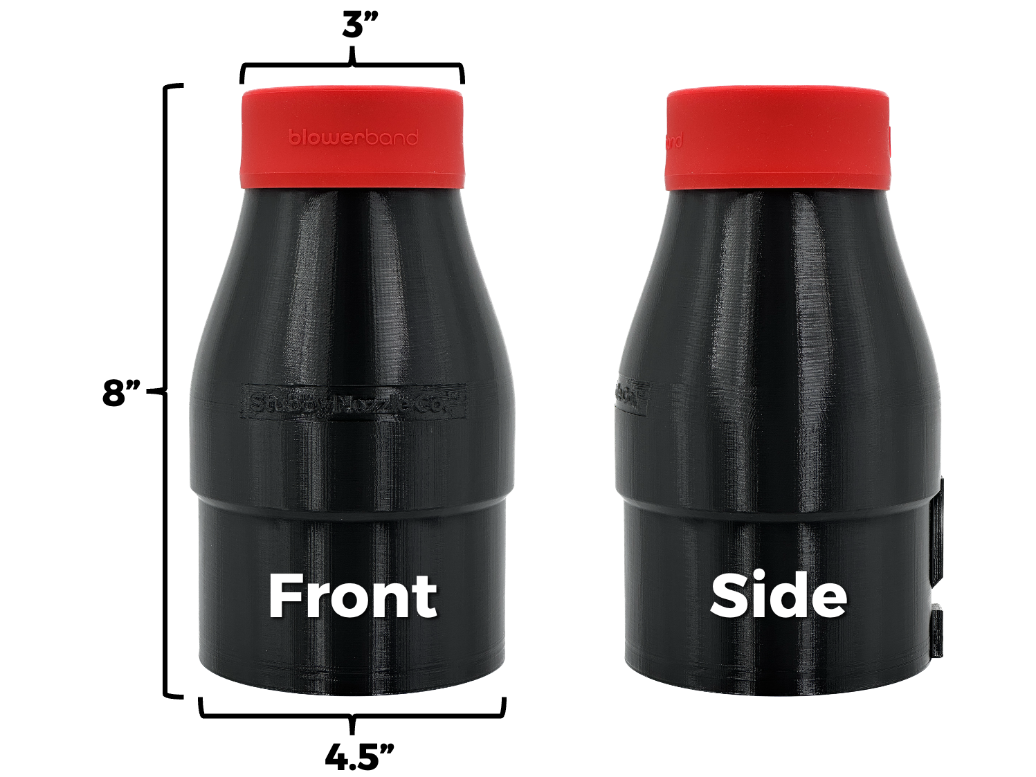 STUBBY® Car Drying Nozzle for Milwaukee M18 FUEL Dual Battery Leaf Blower (2824-20) – Stubby Nozzle Co., view 3