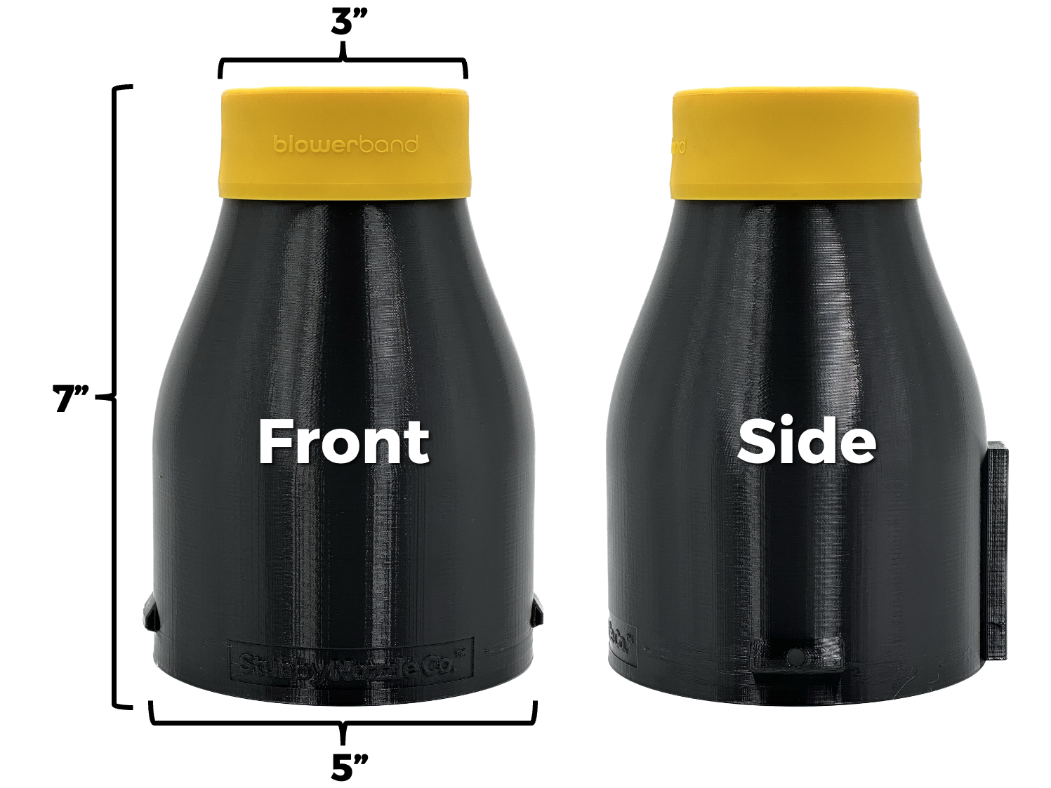STUBBY® Car Drying Nozzle for DEWALT 20V MAX XR Gen III & 60V MAX Leaf Blowers (DCBL724B, DCBL772B, & DCBL777B) – Stubby Nozz