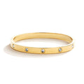 KADOU BOUTIQUE Sparkle Hinged Bangle — main product shot