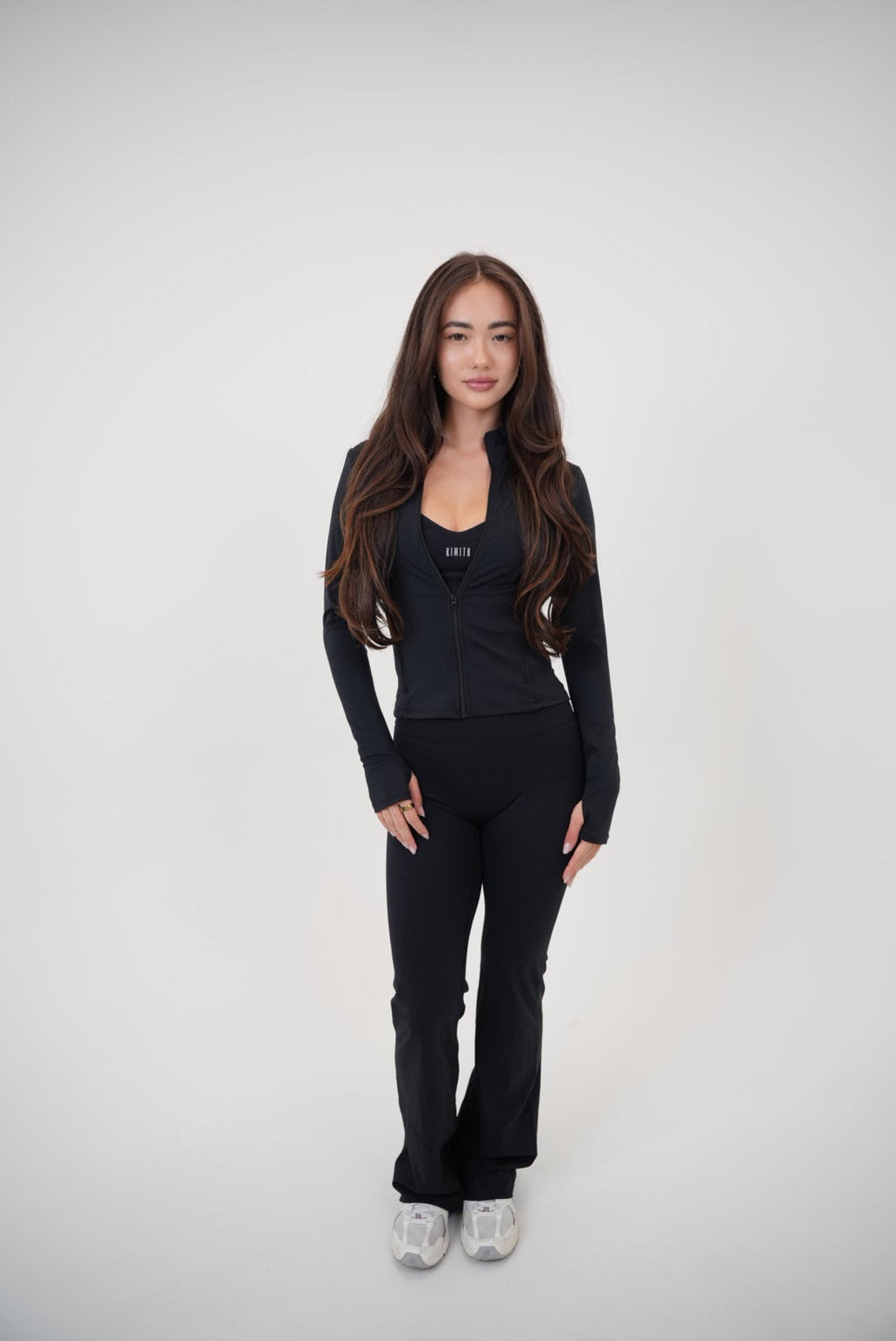 KIMITH BRAND I Live in Luxury Black Perfect Fit Jacket — lifestyle context