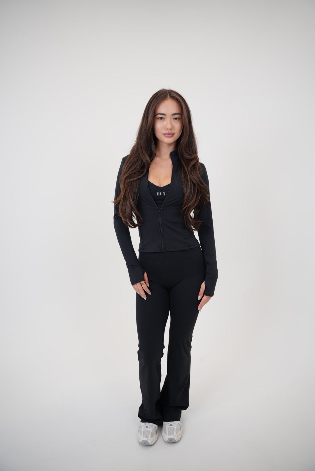KIMITH BRAND I Live in Luxury Black Perfect Fit Jacket — lifestyle context