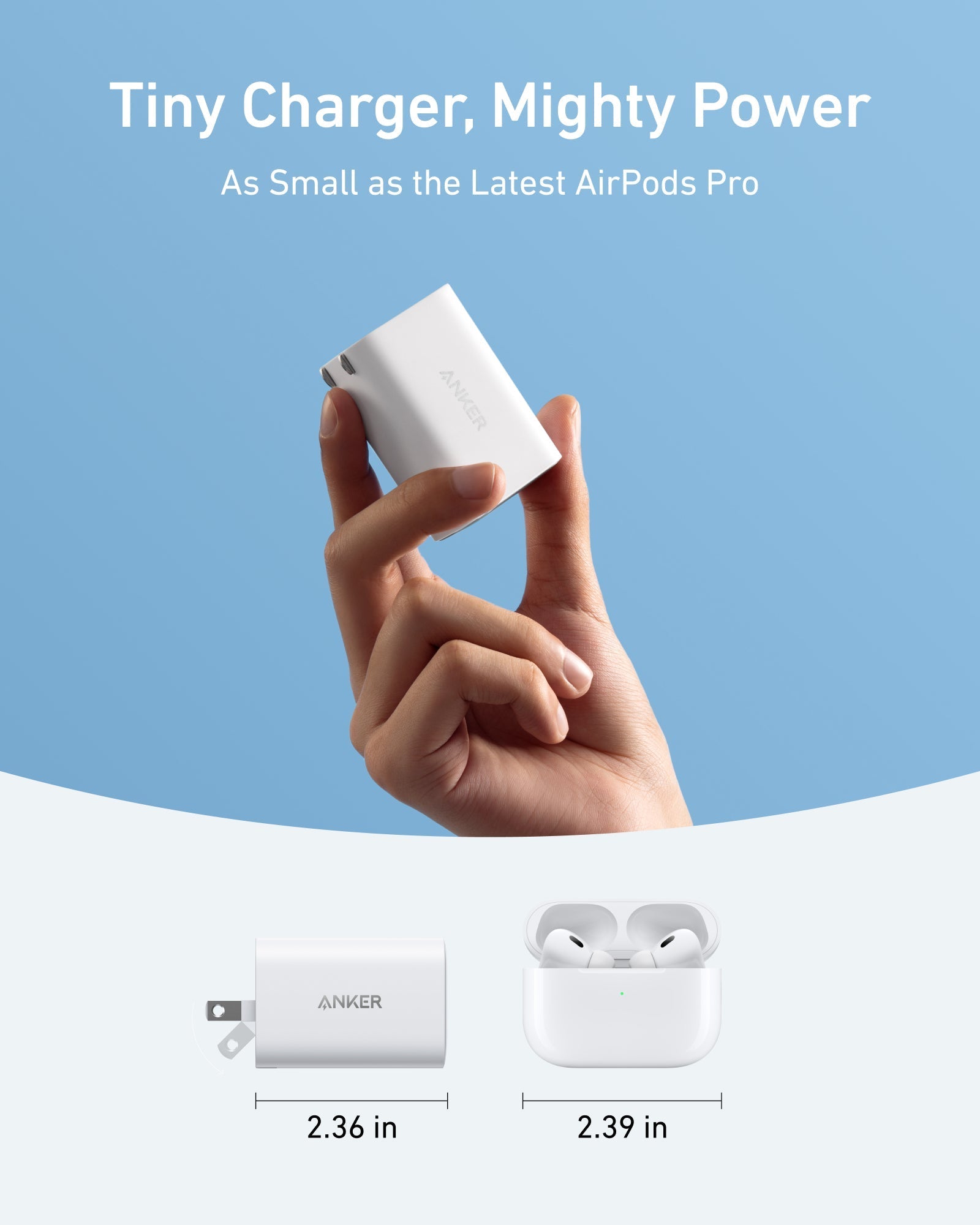 Anker Nano Charger (100W) with USB-C Cable, view 9