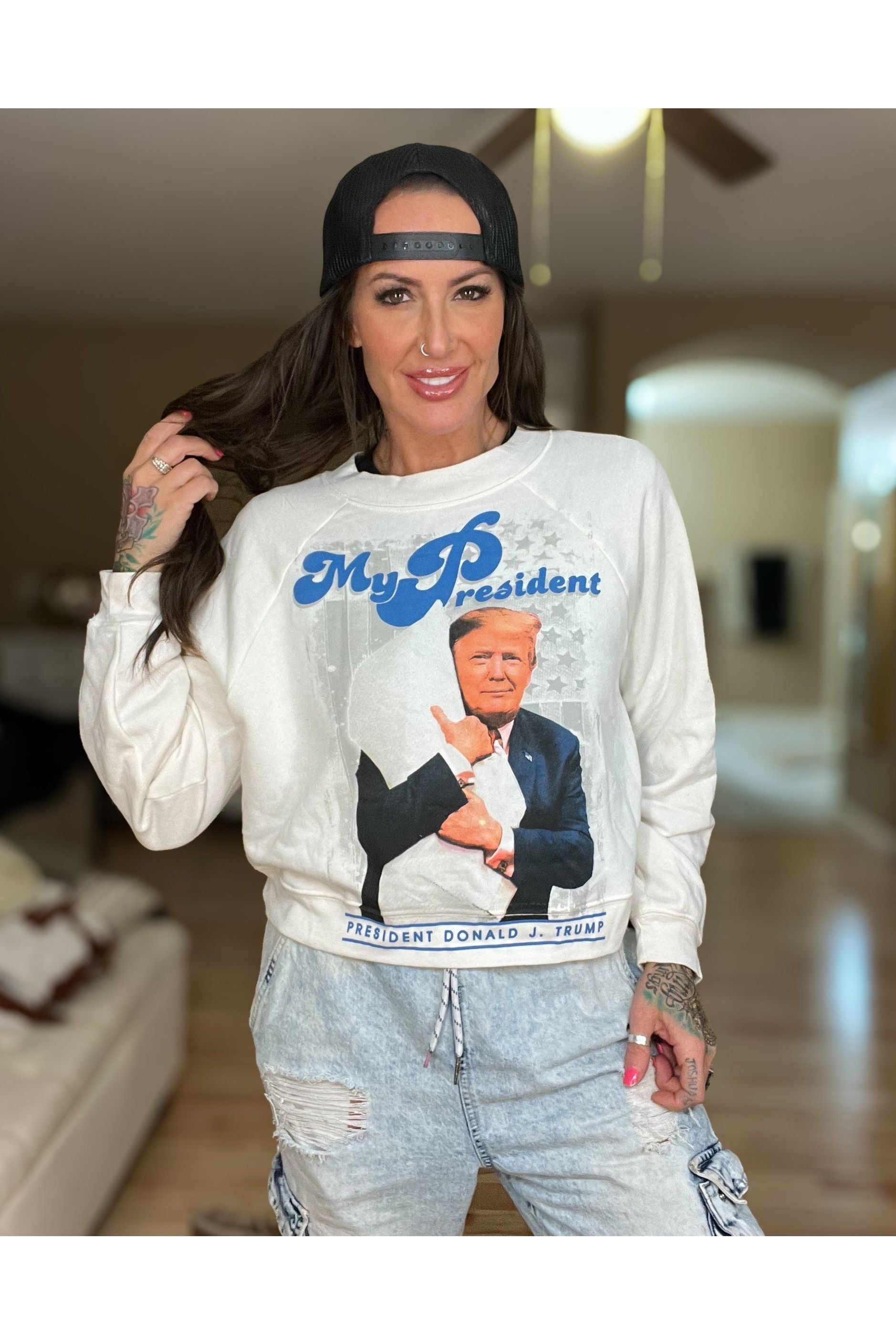 Pretty Little Patriot Pretty Little Patriot My President -clearance — construction detail