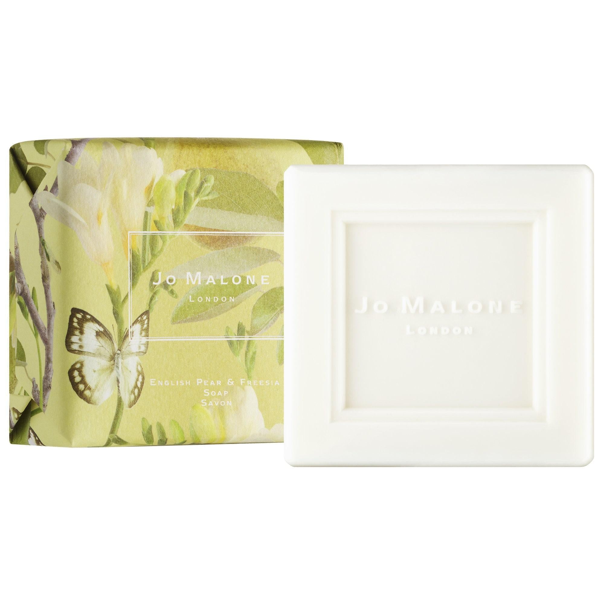 Jo Malone London English Pear & Freesia Soap - Luxurious Fragranced Soap with Shea Butter for Soft Skin