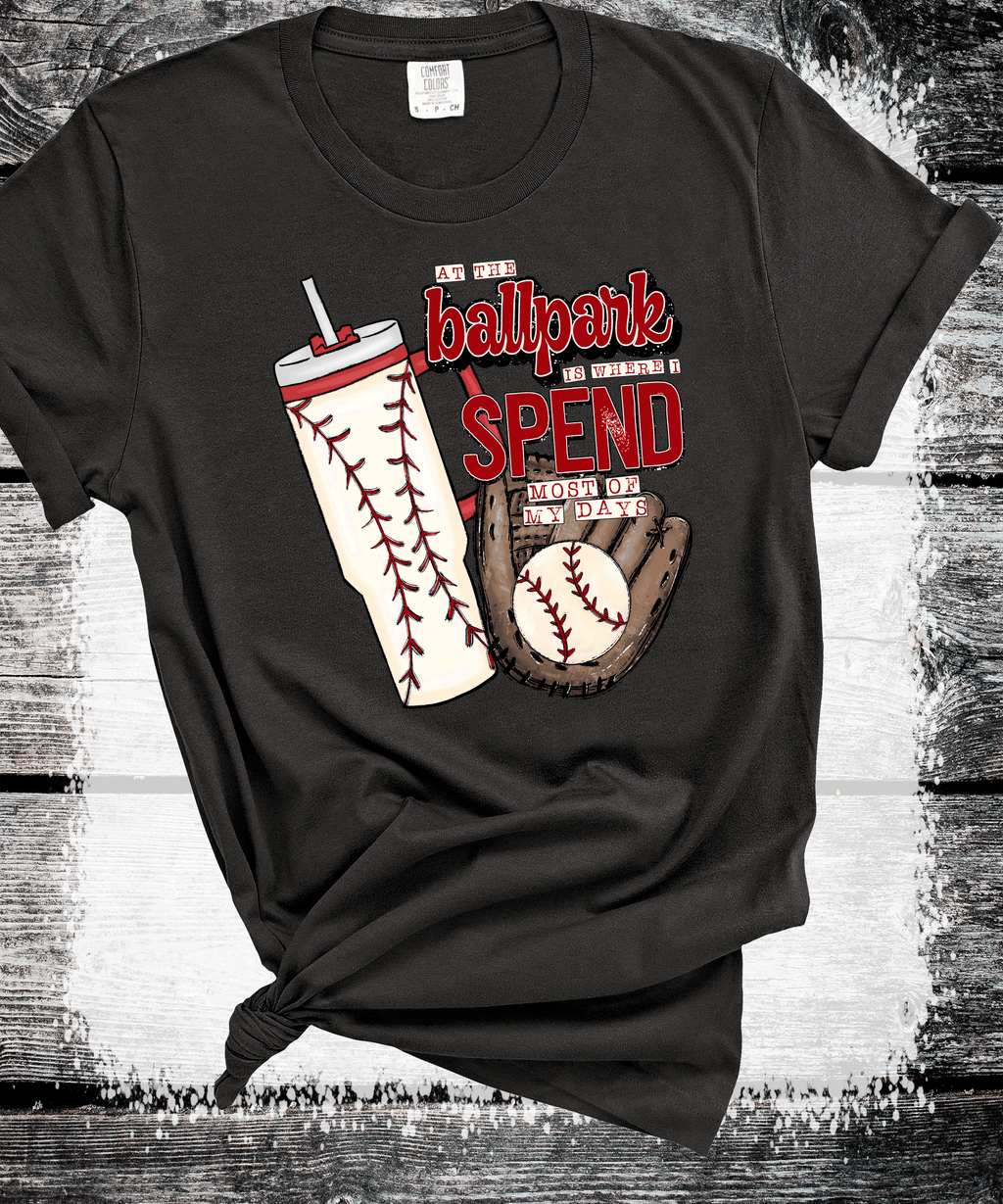A Blessed Texas Mess Boutique Ballpark is where I spend most of my days Baseball MOM, Stanley Cup,  Baseball… — A Blessed Texas Mess Boutique branding close-up