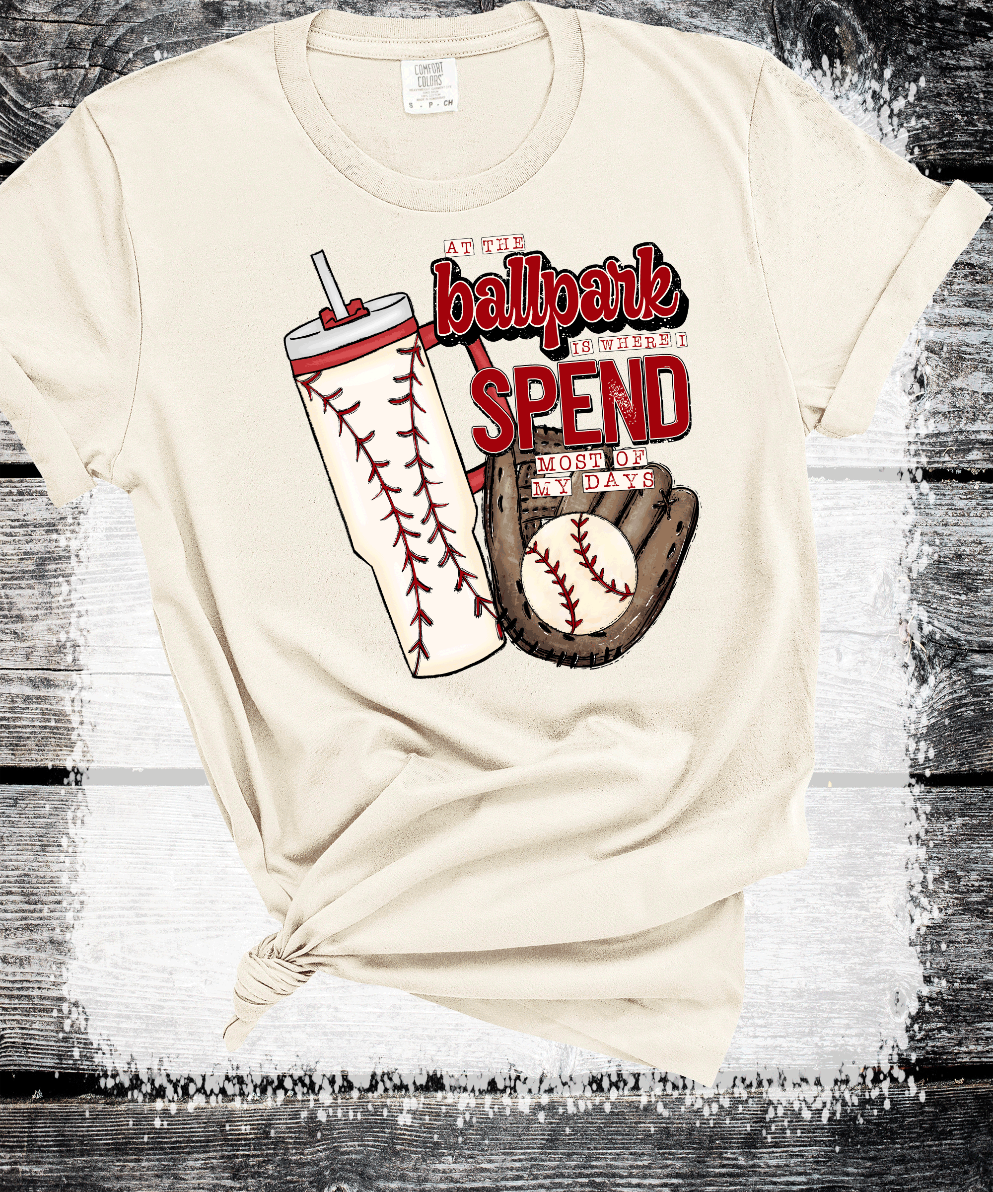 A Blessed Texas Mess Boutique Ballpark is where I spend most of my days Baseball MOM, Stanley Cup,  Baseball… — main product shot