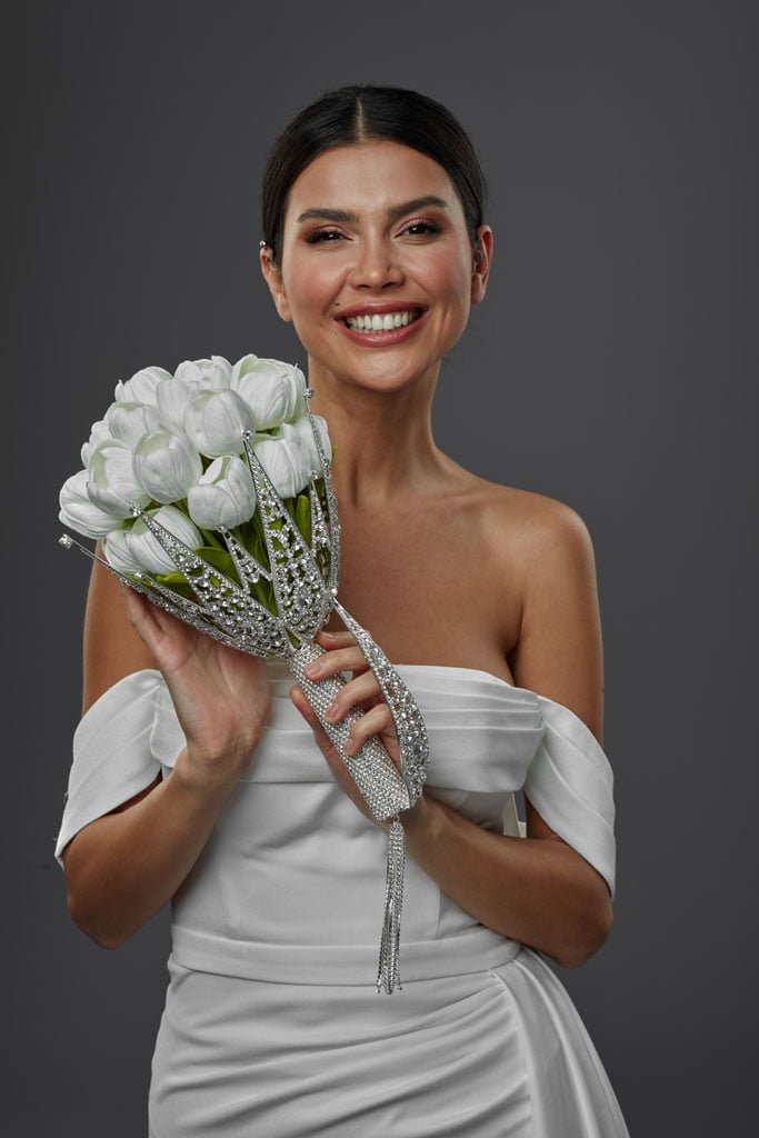 Bridesmaid Bouquet Holder, Bridal Accessories – Bridal Port, view 8