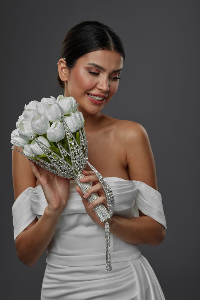 Bridesmaid Bouquet Holder, Bridal Accessories – Bridal Port, view 9